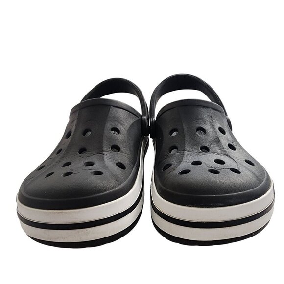 Crocs Bayaband Clog Unisex Black/White Men's 7 / Women's 9 - Picture 2 of 10